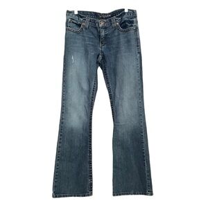 Cruel Girl Relaxed Western Low Rise Jeans Sz 9L Tall